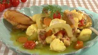 Rezept Bouillabaisse  Französische Fischsuppe mit leckerer Rouille [upl. by Pearle]