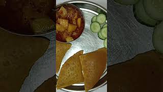 Puri bataka nu shaak recipe puri shaak [upl. by Busch]