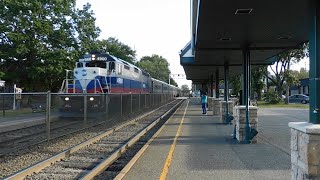 Express Trains at Radburn [upl. by Nelrac]