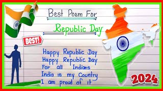 Republic Day poem in englishRepublic Day poempoem on republic day 26 january26 january poem [upl. by Linder]