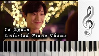 Unlisted 18 Again Main Piano Theme Instrumental [upl. by Nniuq]