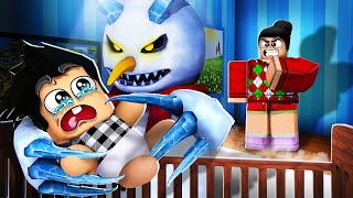 LA NOUVELLE BABYSITTER DE ROBLOX [upl. by Debarath464]