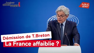 Démission de T Breton  la France affaiblie [upl. by Housum]