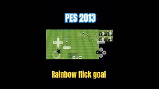 Rainbow flick goal PES 2013 citra emulator [upl. by Ased]