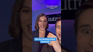 Hailee Steinfeld’s SHOCKING skincare sins skinterview [upl. by Nytsud560]