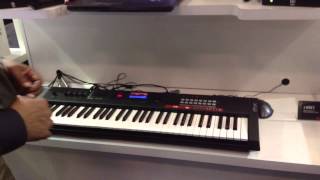 Kraft Music  Yamaha MX61 amp MX49 Synthesizer Demos at NAMM 2013 [upl. by Ormand]