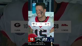 Georgia UPSET by Ole Miss 😳🤯 [upl. by Eselrahc923]