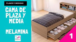 CAMA DE PLAZA Y MEDIA DESPIECE [upl. by Agarhs]