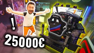 Gros Setup Simulateur Voiture Avion à 25 000€ [upl. by Shelia259]