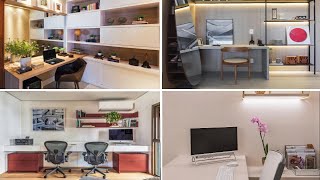 HOME OFFICE DESIGN IDEAS 2024  HOME OFFICE SETUP 2024  INTERIOR DESIGN IDEAS 2024 [upl. by Payson]