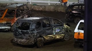 Caledonia Junk Run 2024 Demolition Derby [upl. by Dennet946]