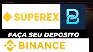 TRANSFERINDO 10 USDT DA BINANCE PARA A SUPEREX [upl. by Dosh]