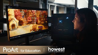 ProArt for Education ft Howest University of Applied Sciences  Digital Arts and Entertainment [upl. by Kostman]