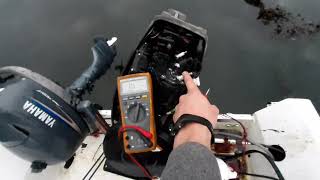 How to test an Outboard Engine Ignition Coil [upl. by Maidy854]