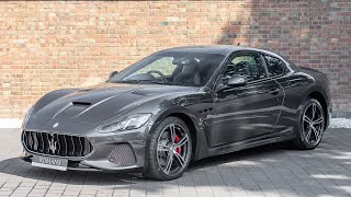 2018 Maserati GranTurismo MC  Grigio Granito  Walkaround Interior amp Exhaust Sound  High Quality [upl. by Nesto]