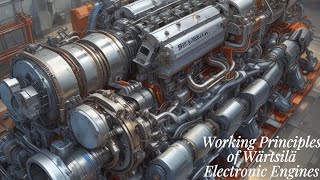 Exploring the Operating Principles of Wärtsilä Electronic Engines  Marine Engineering Insights [upl. by Ulrica436]