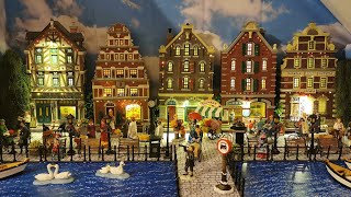 lemax Christmas village  village de Noël Amsterdam version 1 caddington village [upl. by Landrum]