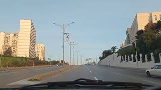 Driving in Algiers  From Hussein Dey to El Madania exClos Salembier [upl. by Aihsekram]