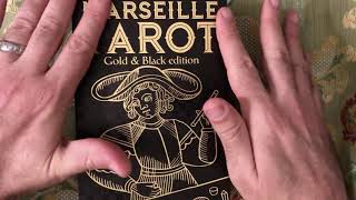 Marseille Tarot Gold amp Black edition [upl. by Nitsir]