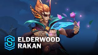 Elderwood Rakan Wild Rift Skin Spotlight [upl. by Neils]