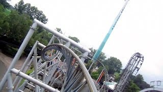 Typhoon front seat onride HD POV Bobbejaanland [upl. by Atarman61]