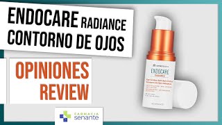 ENDOCARE RADIANCE Contorno de Ojos Opiniones 🌼Endocare Radiance Como Usar ✨ FARMACIA SENANTE [upl. by Agni]