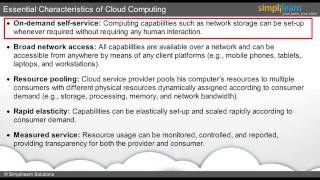 Essential Characteristics Of Cloud Computing  Exin Cloud Computing [upl. by Wallache70]