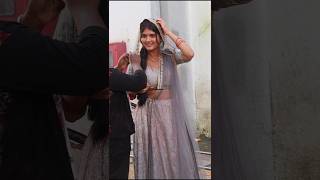 Gehna ready for death scene gehnazevaryazanjeer onlocation upcomingtwist bts shorts [upl. by Hafirahs]