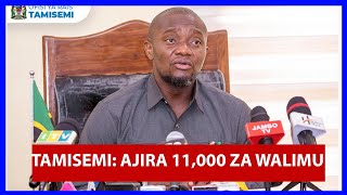 TAMISEMI AJIRA ZA WALIMU 2024 WAZIRI MCHENGERWA ATANGAZA KUAJIRI WALIMU 11000 [upl. by Ginder]