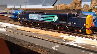 BACHMANN 32370NFDS CLASS 37 37425 CONCRETE BOB 00 GAUGE DCC SOUND [upl. by Ssegrub258]