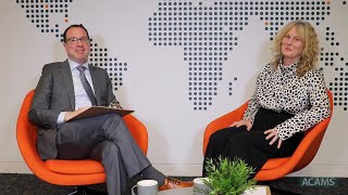 Talking Sanctions with Justine Walker ACAMS Head of Global Sanctions amp Risk [upl. by Bull225]