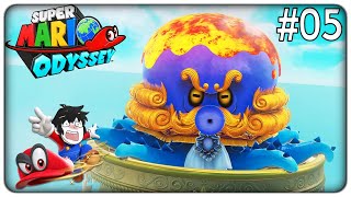 VOLEVO RILASSARMI AL MARE MA UN CALAMARO GIGANTE MI HA BULLIZZATO  Super Mario Odyssey  ep05 [upl. by Sink524]