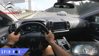 2022 CITROEN C5 AirCross 15 Blue Hdi  POV Test Drive [upl. by Rosalba]