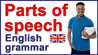 Parts of speech with examples  English grammar [upl. by Manny]