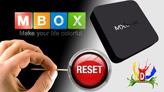 Seu TV Box MXQ 4k PAROU Aprenda a reset restaurar de fabrica seu tv box [upl. by Basso]