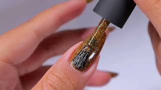 Hazel Holographic Nail Polish nailpolish nailpolishcolours nailpolishswatch [upl. by Elleb911]