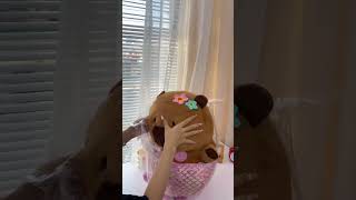 Không hiểu cute chỗ nào í unboxing quatangsinhnhat unbox capybara plushies asmr [upl. by Frankie351]