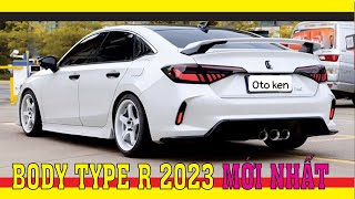 Hoda civic Type R 2022  Body Kit Type R cho civic 2022 [upl. by Niuqauj]