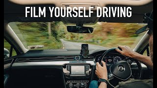 FILM YOURSELF DRIVING  8 awesome ways to do it 🎥  🚗 [upl. by Eelirem]