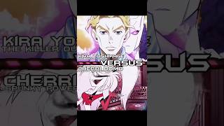 Kira Yoshikage vs Cherri Bomb debate edit hazbinhotel jojosbizzareadventure kirayoshikage [upl. by Eiramana]