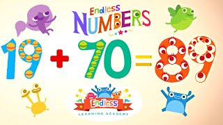 Endless Numbers 89  Learn Number Eightynine  Fun Learning for Kids [upl. by Akanke]