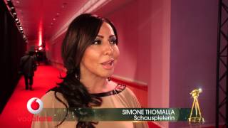 Simone Thomalla im Interview – GOLDENE KAMERA 2015 [upl. by Shana]