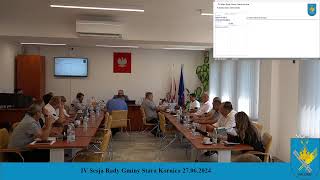 IV Sesja Rady Gminy Stara Kornica 27062024 [upl. by Nytsrik]