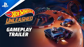 Hot Wheels Unleashed  Gameplay Trailer  PS5 PS4 [upl. by Dorothee]