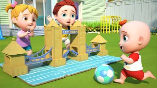 London Bridge is Falling Down Song  Boo Kids Song amp Nursery Rhymes [upl. by Pappas]