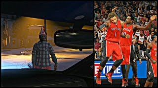 NBA 2K15 MyCAREER  Cam Giving Away Cars On Christmas  360 Cam Shows Up To The Christmas Day Game [upl. by Avot]