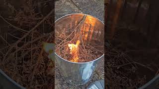 Using deals from Wowcher to clear out the garden wowcher fire burning garden gardenready [upl. by Alba]