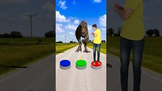 I Jump on button to dinosaur alien amp jocker dance funny video shorts [upl. by Rosalinda]