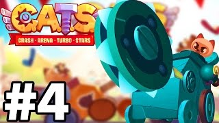 UPGRADING EVERYTHING  CATS  Crash Arena Turbo Stars Gameplay Part 4 [upl. by Oruam]