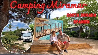 CAMPING MIRAMAR😎CAMBRILS🌴COSTA DORADA⛱️SPANIEN🌞 MONTROIG [upl. by Joelynn]